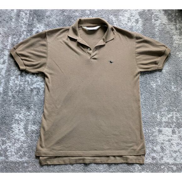 Polo Other - Vintage 80's Sears Men's Store Polo Shirt, Unicorn Logo BROWN - Small